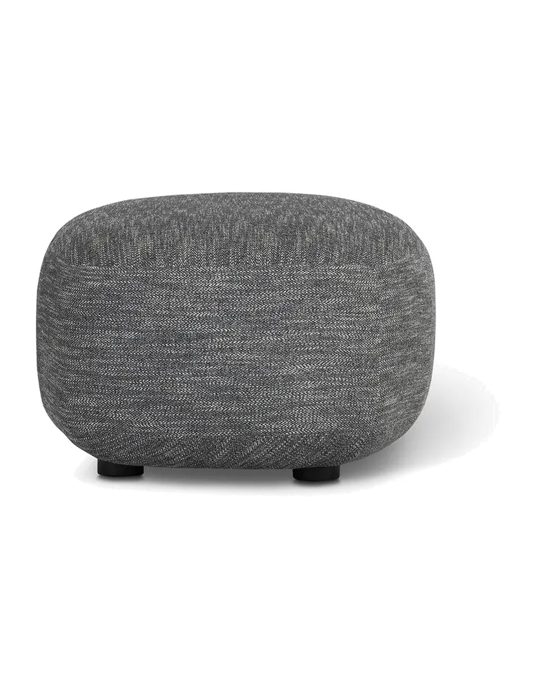 Luusar Pouf von Jesper Home in Anthracite, Ansicht 2
