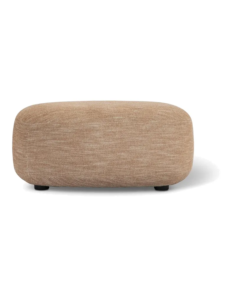 Luusar Pouf von Jesper Home in Braun, Ansicht 1
