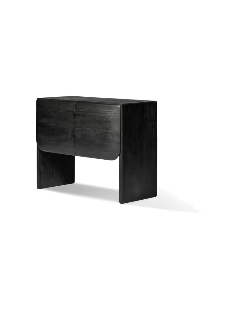 Mehamn Sideboard aus Mindiholz von Jesper Home in Schwarz, Ansicht 3