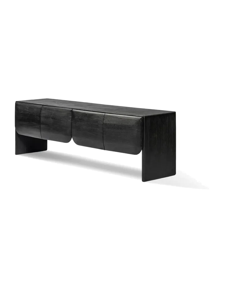 Mehamn TV-Lowboard von Jesper Home in Schwarz, Ansicht 3