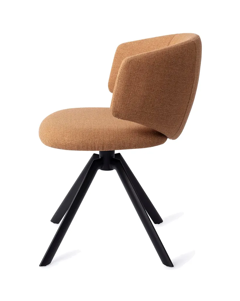 Misato Esszimmerstuhl von Jesper Home in Cinnamon Spice, Ansicht 2