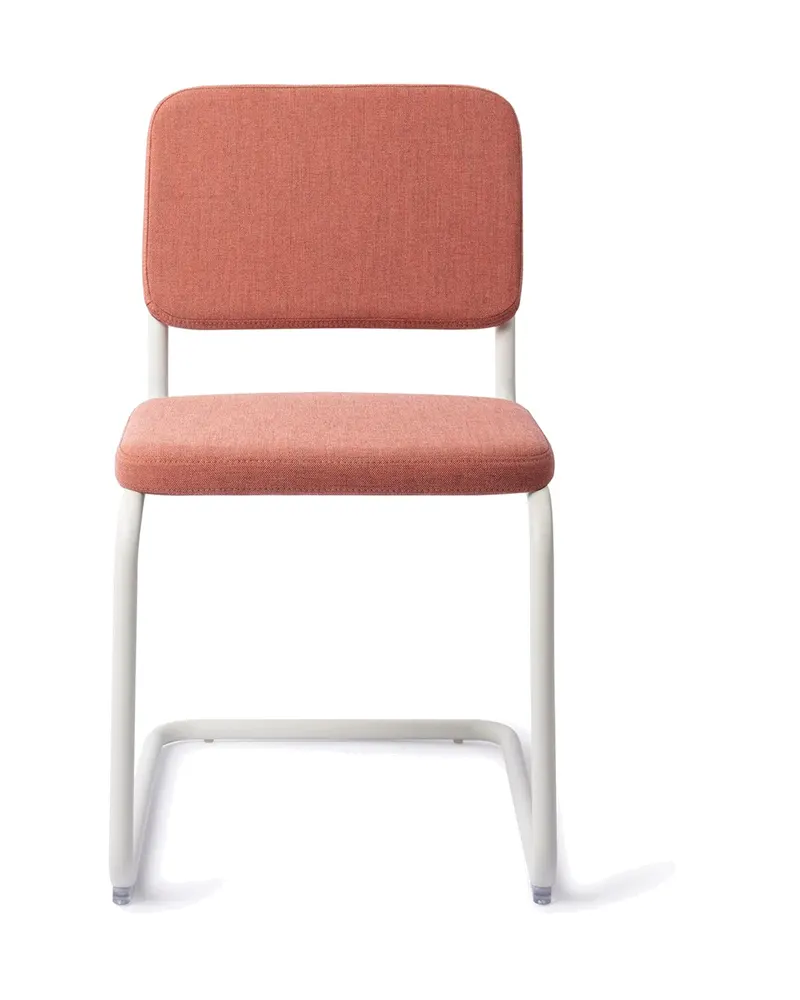 Mugi Freischwinger von Jesper Home in Coral Kiss, Creme, Ansicht 1