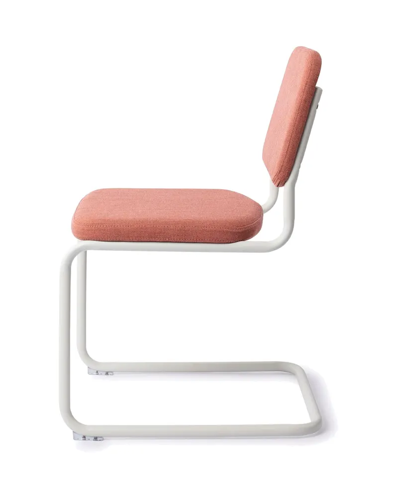 Mugi Freischwinger von Jesper Home in Coral Kiss, Creme, Ansicht 2