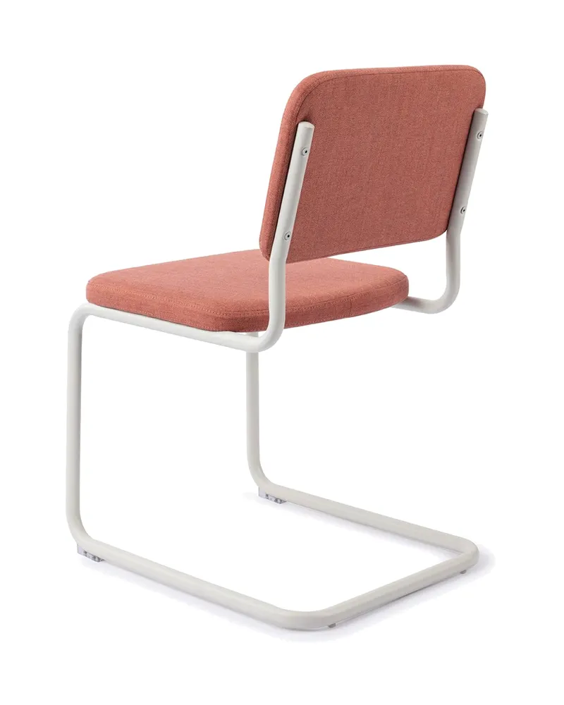Mugi Freischwinger von Jesper Home in Coral Kiss, Creme, Ansicht 4