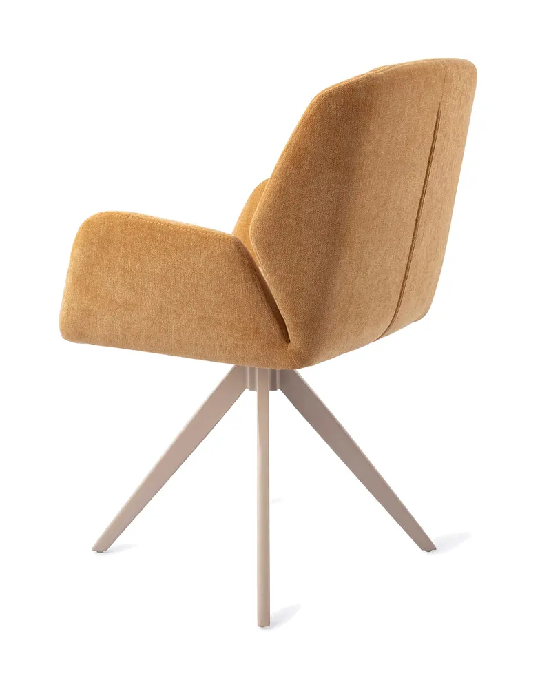 Myoko Esszimmerstuhl von Jesper Home in Gelb, Turn, Beige, Ansicht 4