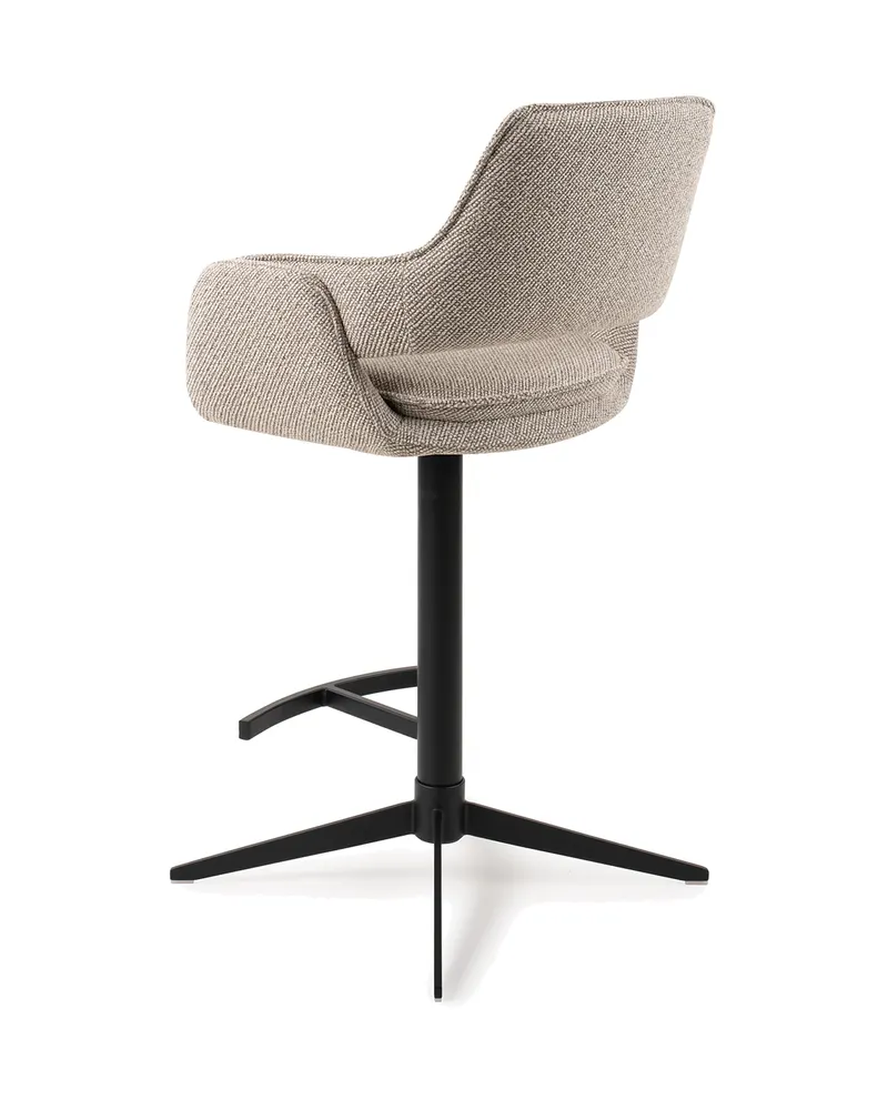 Oketo Barhocker von Jesper Home in Tresenhöhe, Beige Haze, Ansicht 4