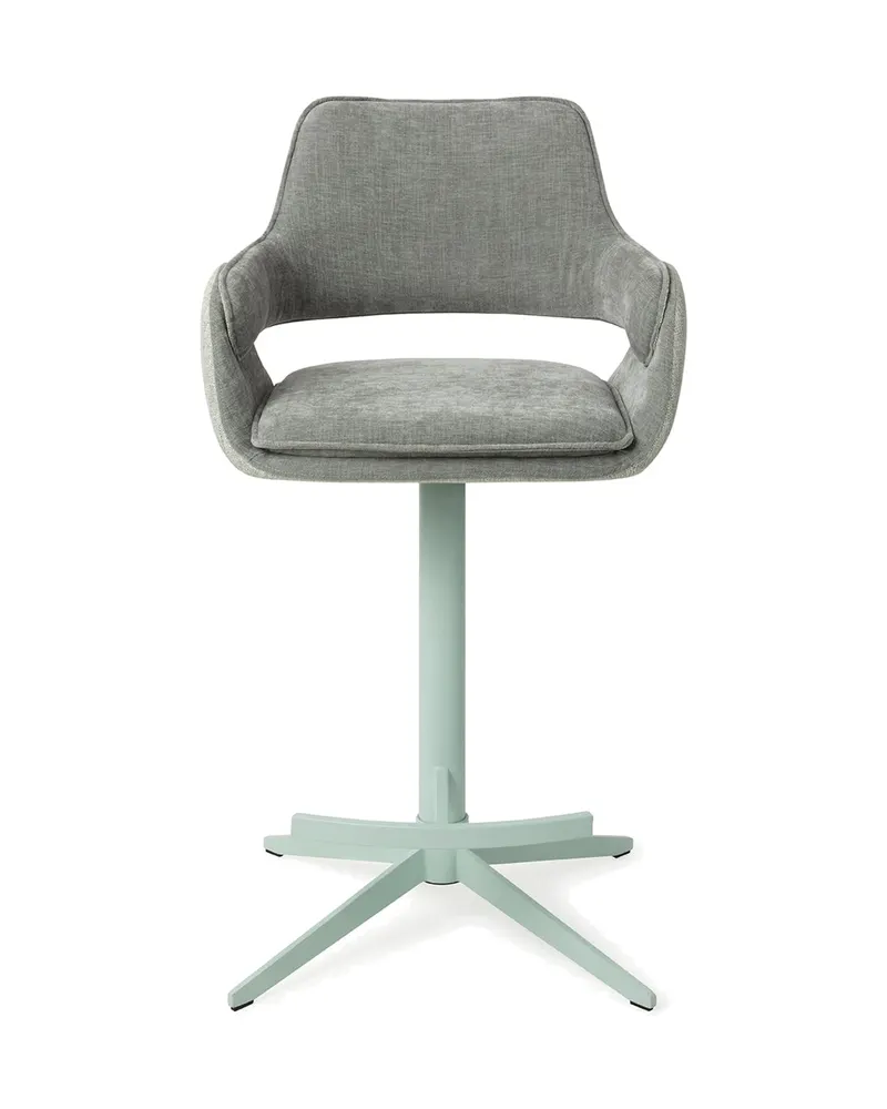 Oketo Barhocker von Jesper Home in Tresenhöhe, Green Midori, Ansicht 1