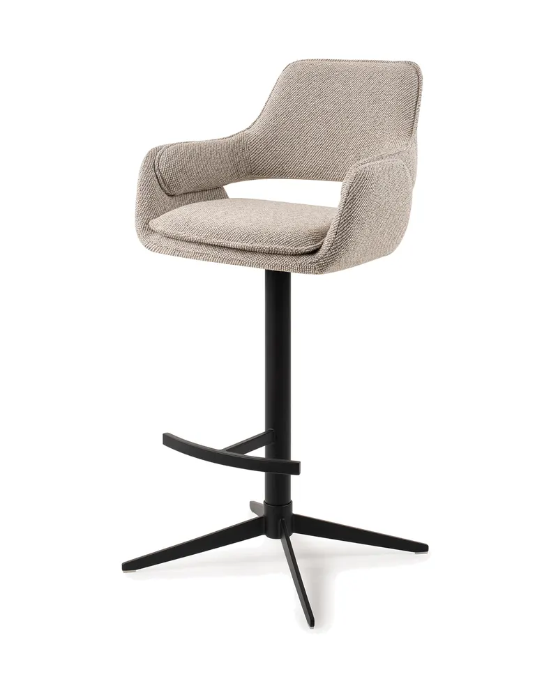 Oketo Barhocker von Jesper Home in Barhöhe, Beige Haze, Ansicht 3