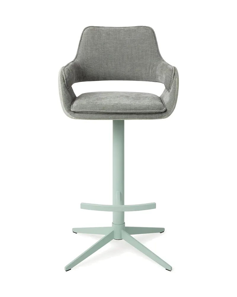 Oketo Barhocker von Jesper Home in Barhöhe, Green Midori, Ansicht 1