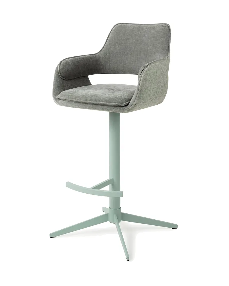 Oketo Barhocker von Jesper Home in Barhöhe, Green Midori, Ansicht 3