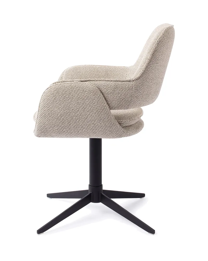 Oketo Esszimmerstuhl von Jesper Home in Beige Haze, Ansicht 2