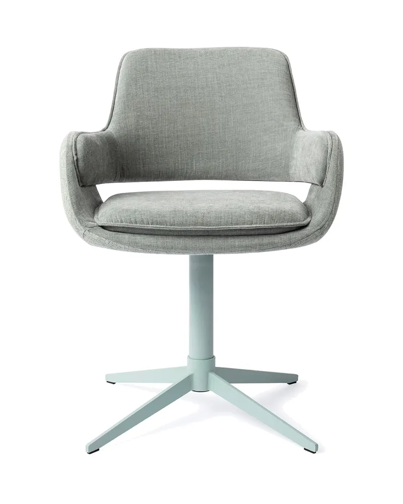 Oketo Esszimmerstuhl von Jesper Home in Green Midori, Ansicht 1