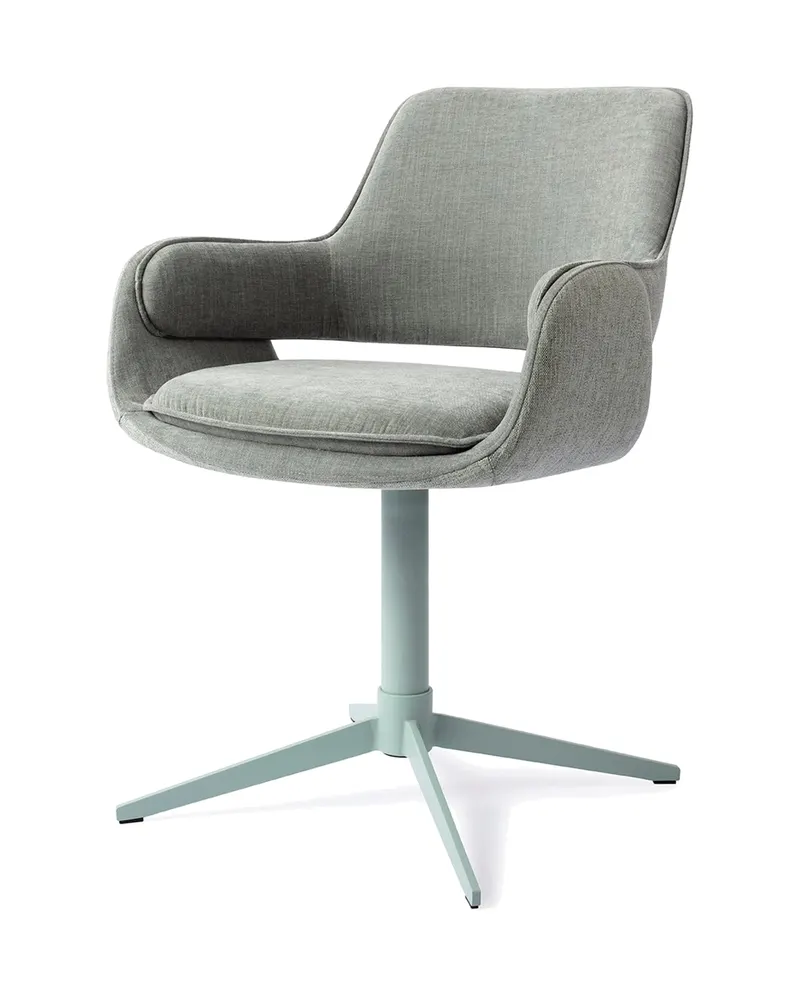 Oketo Esszimmerstuhl von Jesper Home in Green Midori, Ansicht 3