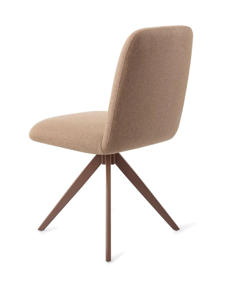Taiwa Esszimmerstuhl von Jesper Home in Whisper Wheat, Turn, Braun, Ansicht 4
