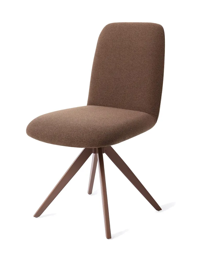 Taiwa Esszimmerstuhl von Jesper Home in Rustic Rye, Turn, Braun, Ansicht 3
