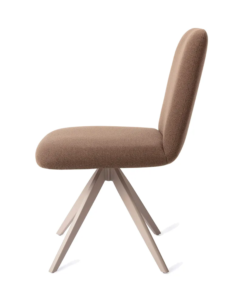 Taiwa Esszimmerstuhl von Jesper Home in Rustic Rye, Turn, Beige, Ansicht 2
