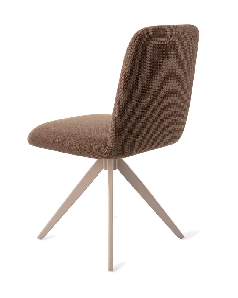 Taiwa Esszimmerstuhl von Jesper Home in Rustic Rye, Turn, Beige, Ansicht 4