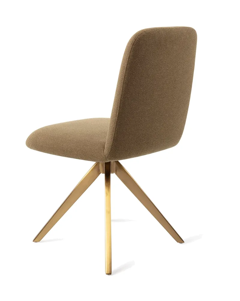 Taiwa Esszimmerstuhl von Jesper Home in Willow, Turn, Gold, Ansicht 4