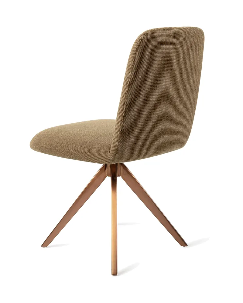 Taiwa Esszimmerstuhl von Jesper Home in Willow, Turn, Roségold, Ansicht 4