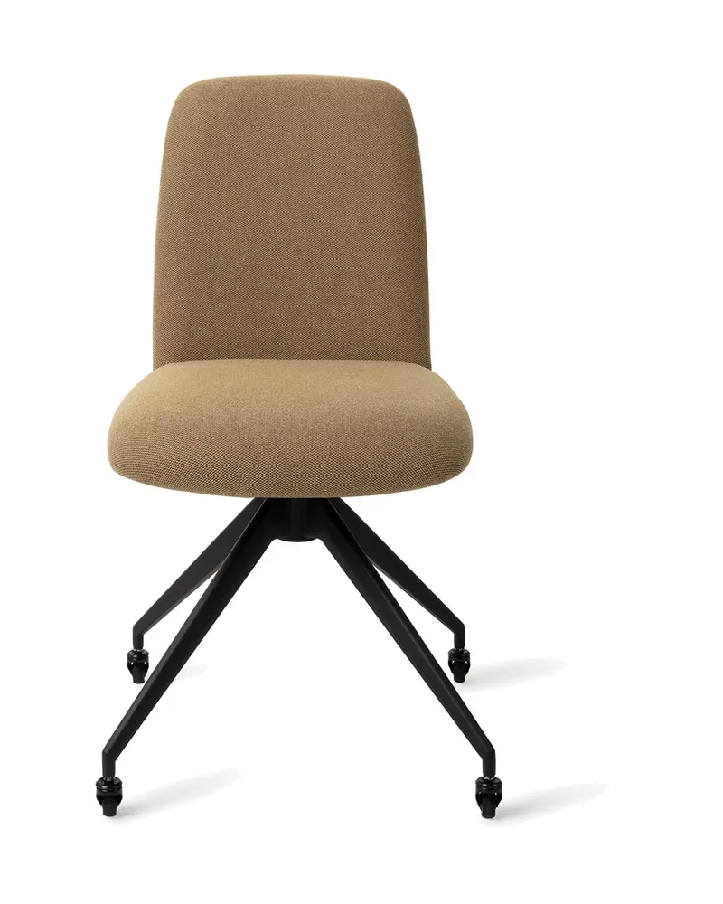 Taiwa Esszimmerstuhl von Jesper Home in Willow, Glide, Schwarz, Ansicht 1