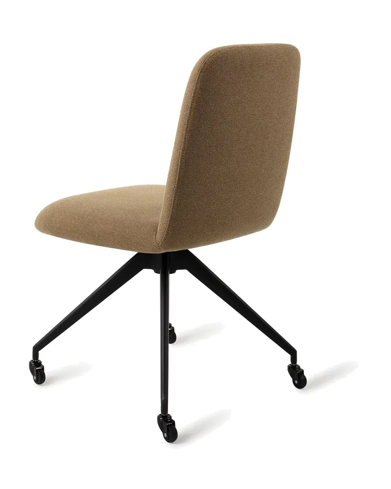 Taiwa Esszimmerstuhl von Jesper Home in Willow, Glide, Schwarz, Ansicht 4