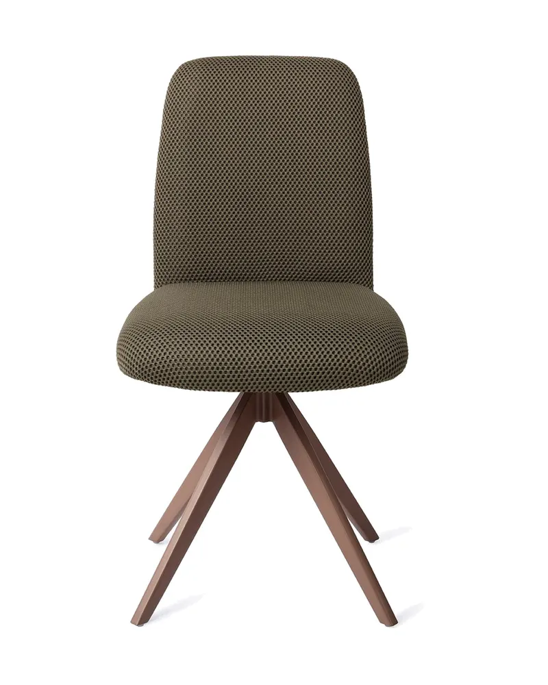 Taiwa Esszimmerstuhl von Jesper Home in Jungle Jewel, Turn, Braun, Ansicht 1
