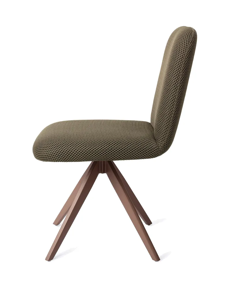 Taiwa Esszimmerstuhl von Jesper Home in Jungle Jewel, Turn, Braun, Ansicht 2