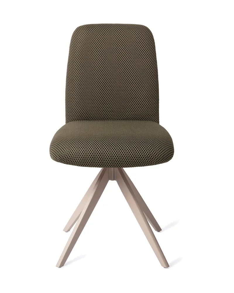 Taiwa Esszimmerstuhl von Jesper Home in Jungle Jewel, Turn, Beige, Ansicht 1