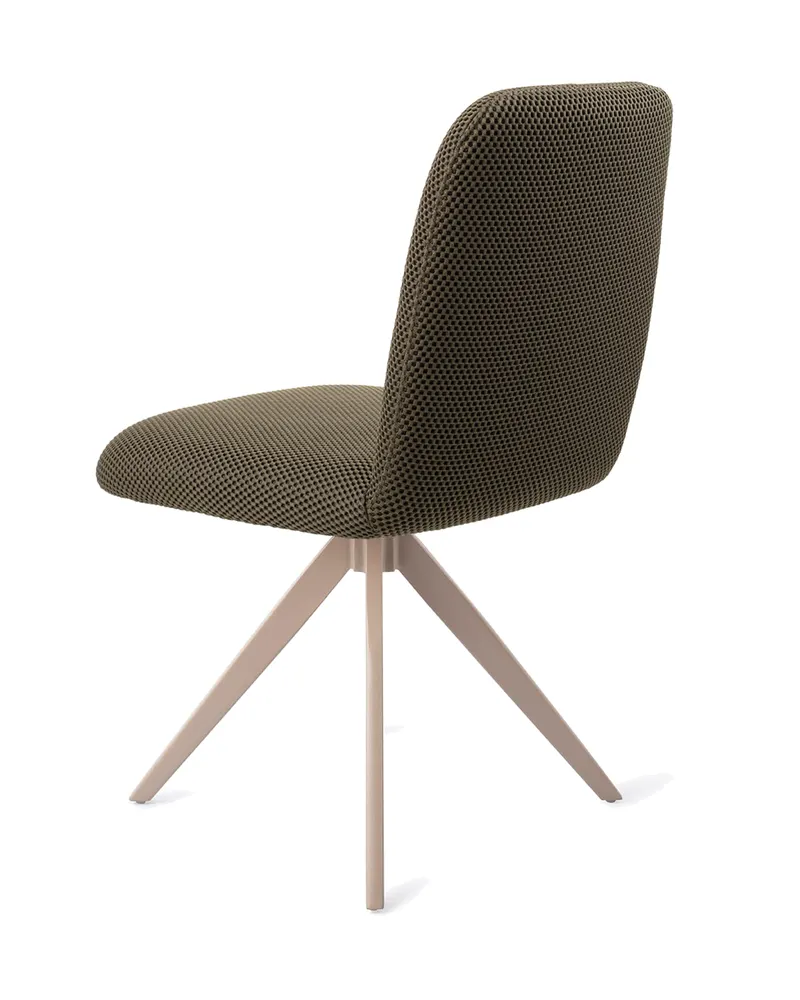 Taiwa Esszimmerstuhl von Jesper Home in Jungle Jewel, Turn, Beige, Ansicht 4