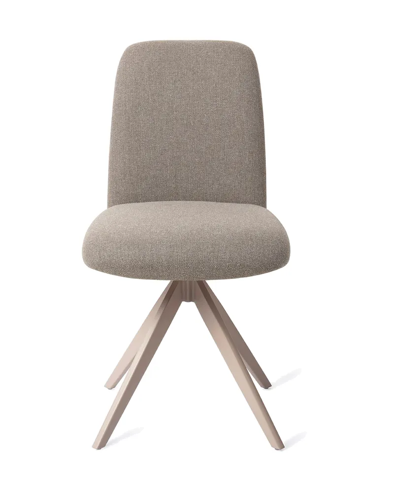 Taiwa Esszimmerstuhl von Jesper Home in Foggy Fusion, Turn, Beige, Ansicht 1