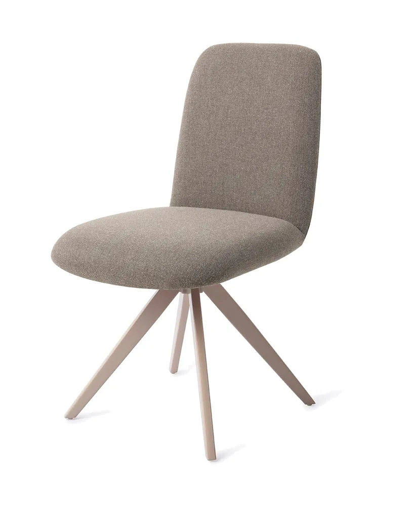 Taiwa Esszimmerstuhl von Jesper Home in Foggy Fusion, Turn, Beige, Ansicht 3