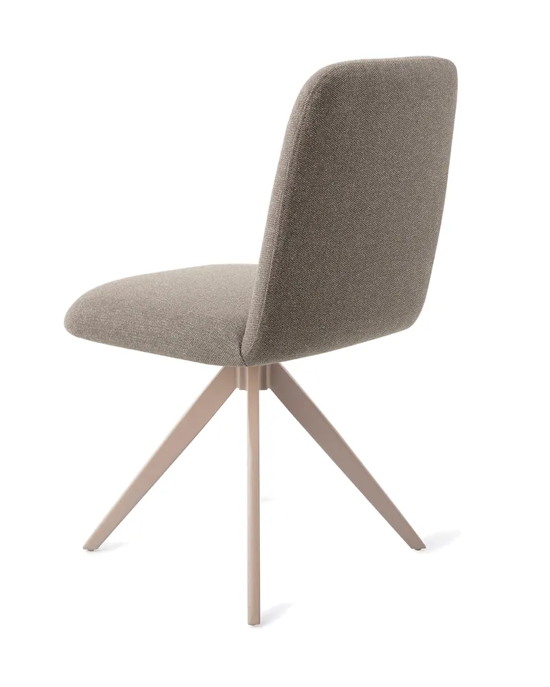 Taiwa Esszimmerstuhl von Jesper Home in Foggy Fusion, Turn, Beige, Ansicht 4