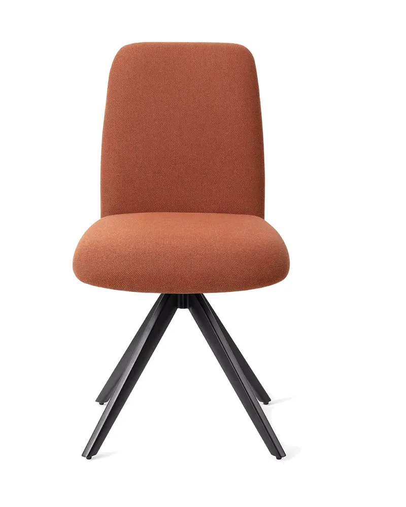 Taiwa Esszimmerstuhl von Jesper Home in Hearth Harmony, Turn, Schwarz, Ansicht 1