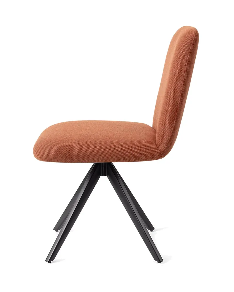 Taiwa Esszimmerstuhl von Jesper Home in Hearth Harmony, Turn, Schwarz, Ansicht 2