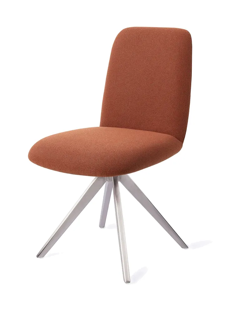 Taiwa Esszimmerstuhl von Jesper Home in Hearth Harmony, Turn, Edelstahl, Ansicht 3