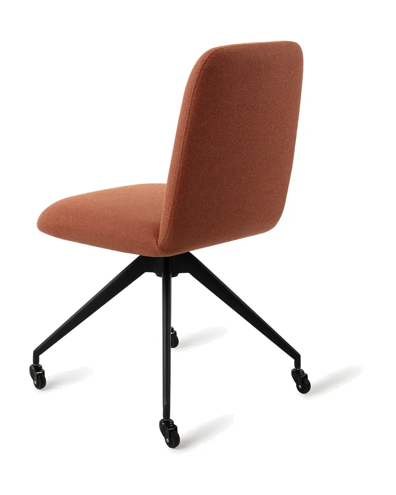 Taiwa Esszimmerstuhl von Jesper Home in Hearth Harmony, Glide, Schwarz, Ansicht 4