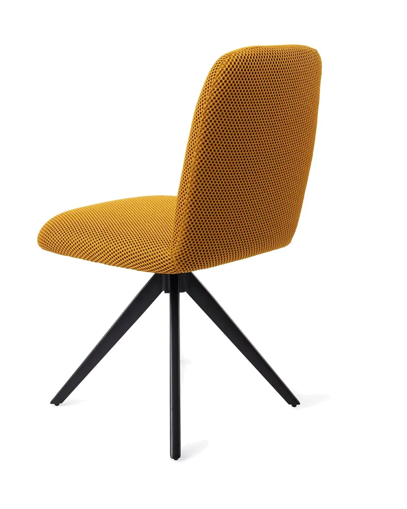 Taiwa Esszimmerstuhl von Jesper Home in Groovy Garam, Turn, Schwarz, Ansicht 4