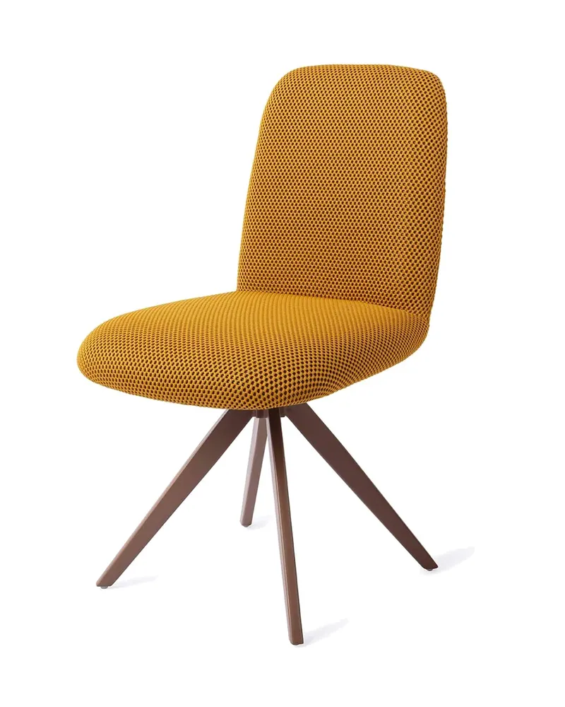 Taiwa Esszimmerstuhl von Jesper Home in Groovy Garam, Turn, Braun, Ansicht 3