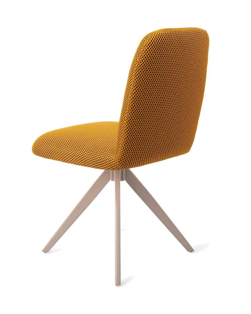 Taiwa Esszimmerstuhl von Jesper Home in Groovy Garam, Turn, Beige, Ansicht 4