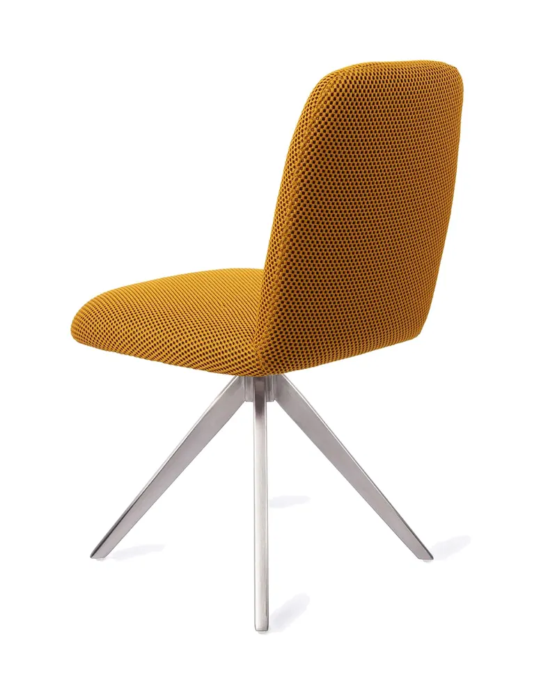 Taiwa Esszimmerstuhl von Jesper Home in Groovy Garam, Turn, Edelstahl, Ansicht 4