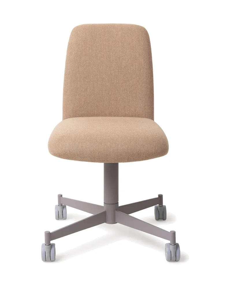 Taiwa Esszimmerstuhl von Jesper Home in Whisper Wheat, Caster, Grau, Ansicht 1