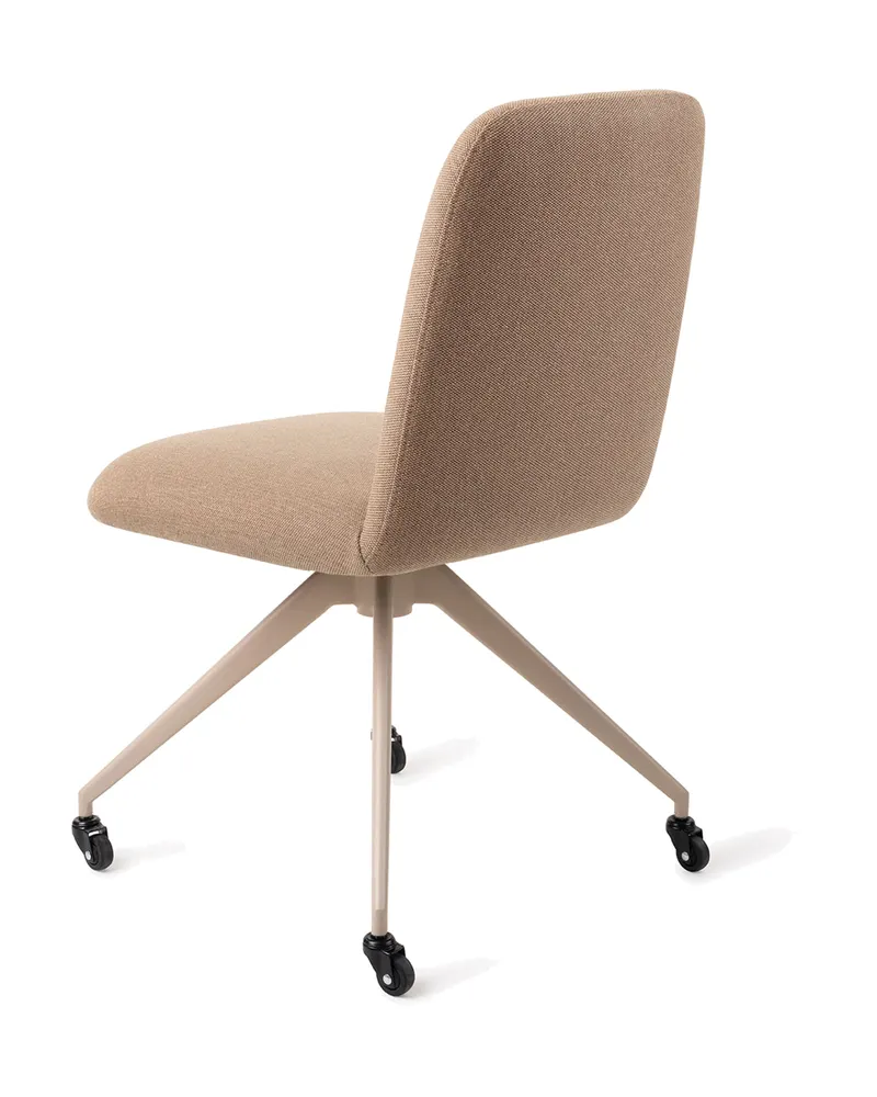 Taiwa Esszimmerstuhl von Jesper Home in Whisper Wheat, Glide, Beige, Ansicht 4