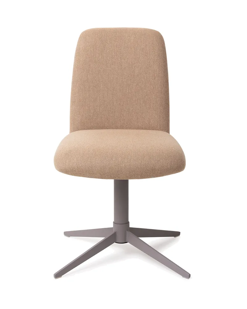 Taiwa Esszimmerstuhl von Jesper Home in Whisper Wheat, Quad, Grau, Ansicht 1