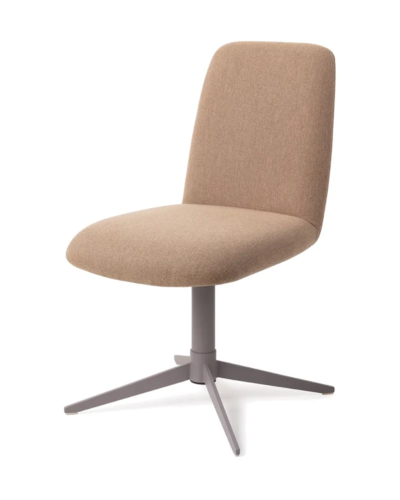 Taiwa Esszimmerstuhl von Jesper Home in Whisper Wheat, Quad, Grau, Ansicht 3