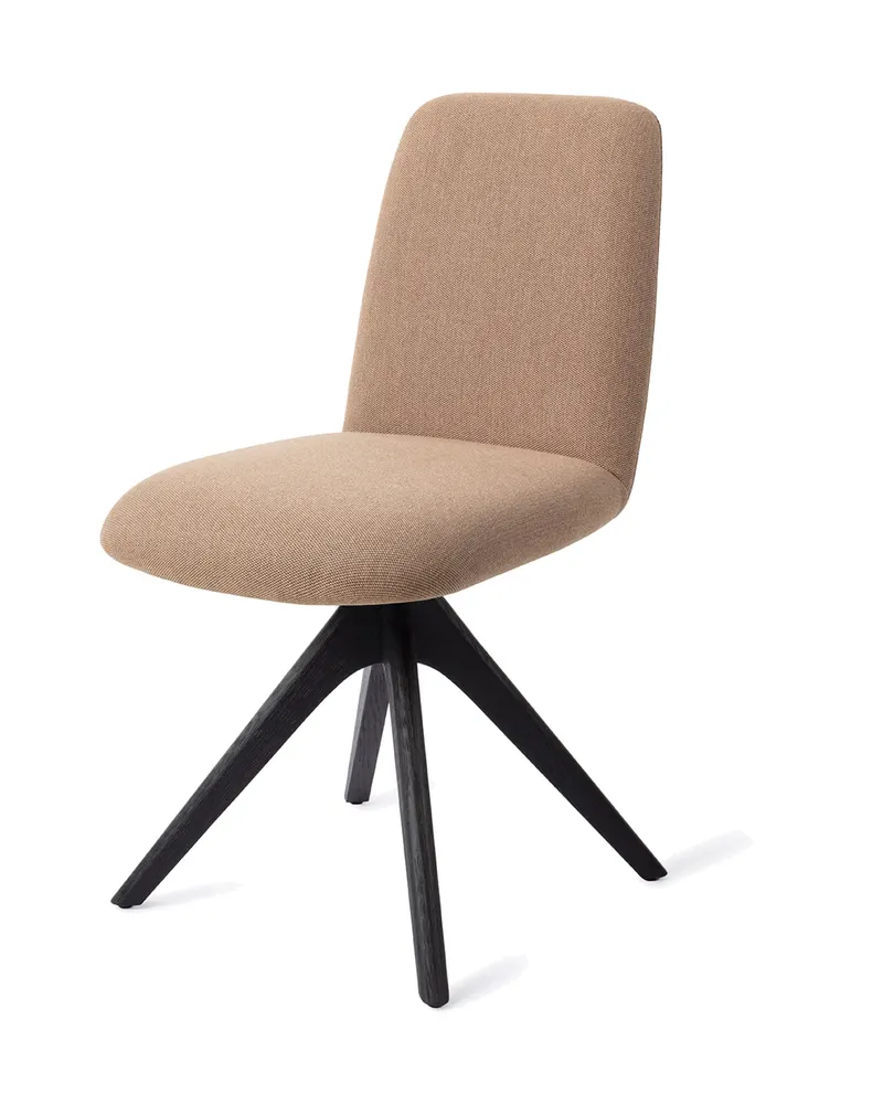 Taiwa Esszimmerstuhl von Jesper Home in Whisper Wheat, Revolve Oak, Schwarz, Ansicht 3