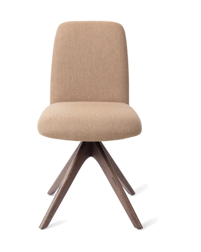 Taiwa Esszimmerstuhl von Jesper Home in Whisper Wheat, Revolve Oak, Walnuss, Ansicht 1
