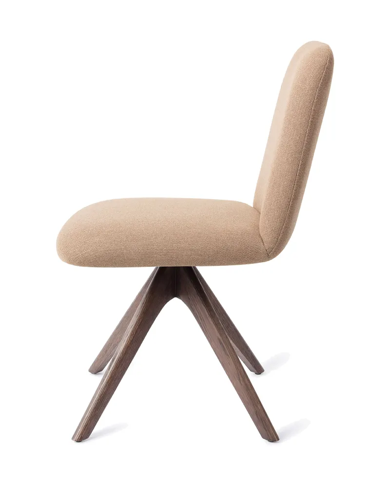 Taiwa Esszimmerstuhl von Jesper Home in Whisper Wheat, Revolve Oak, Walnuss, Ansicht 2