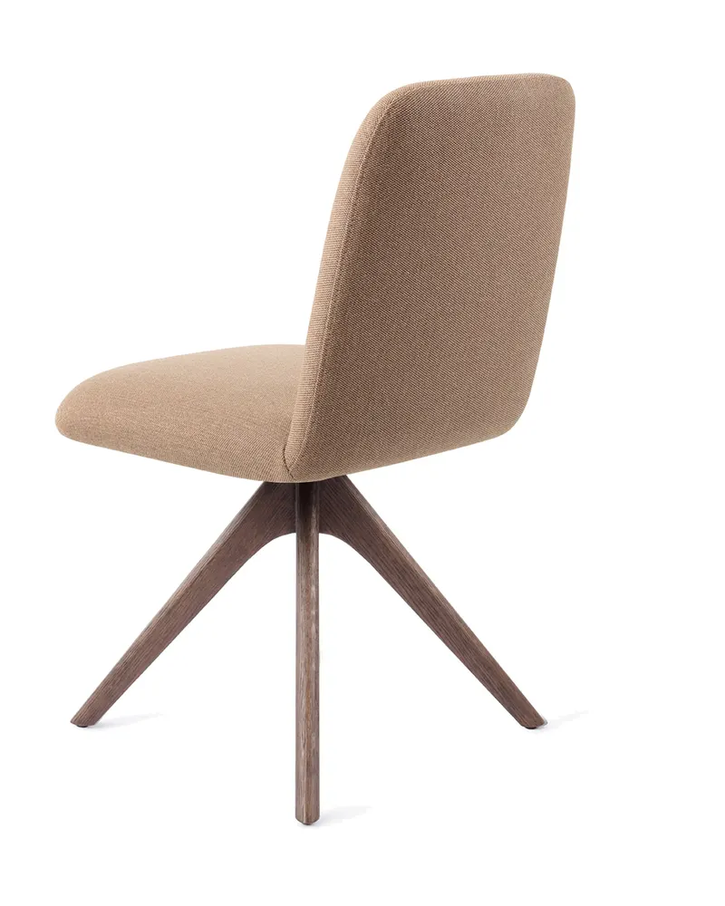 Taiwa Esszimmerstuhl von Jesper Home in Whisper Wheat, Revolve Oak, Walnuss, Ansicht 4