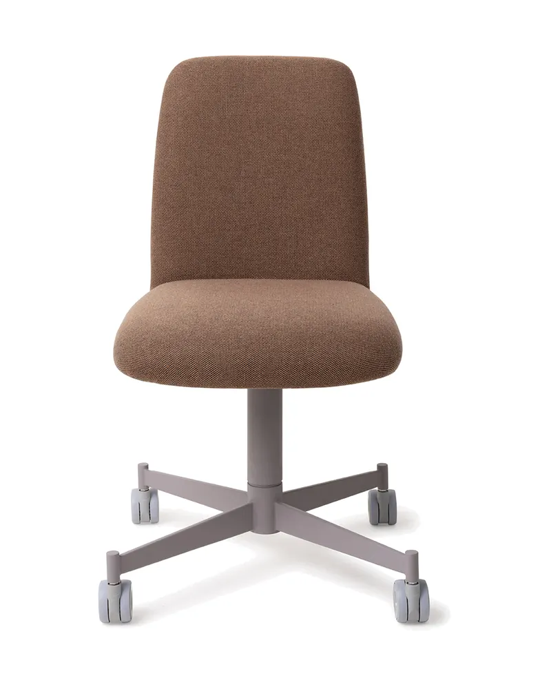 Taiwa Esszimmerstuhl von Jesper Home in Rustic Rye, Caster, Grau, Ansicht 1