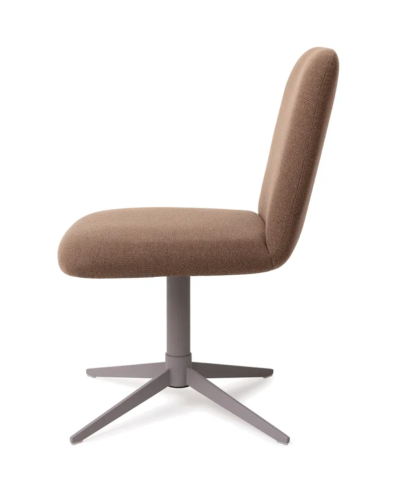 Taiwa Esszimmerstuhl von Jesper Home in Rustic Rye, Quad, Grau, Ansicht 2
